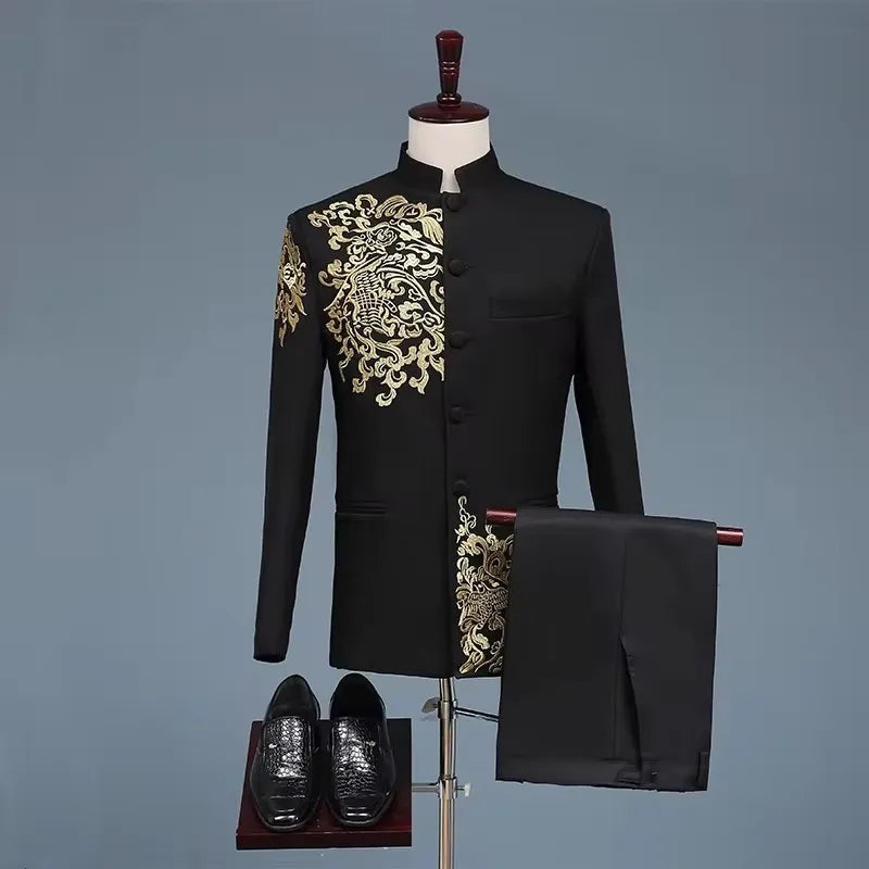 Black White Men's Suits