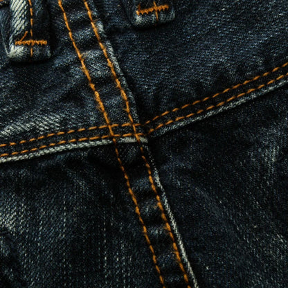 Men Jeans Retro Green Blue Slim Fit Ripped Jeans Men Trousers