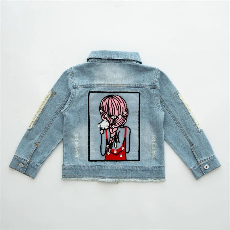 Girls Denim Jacket For Birthday