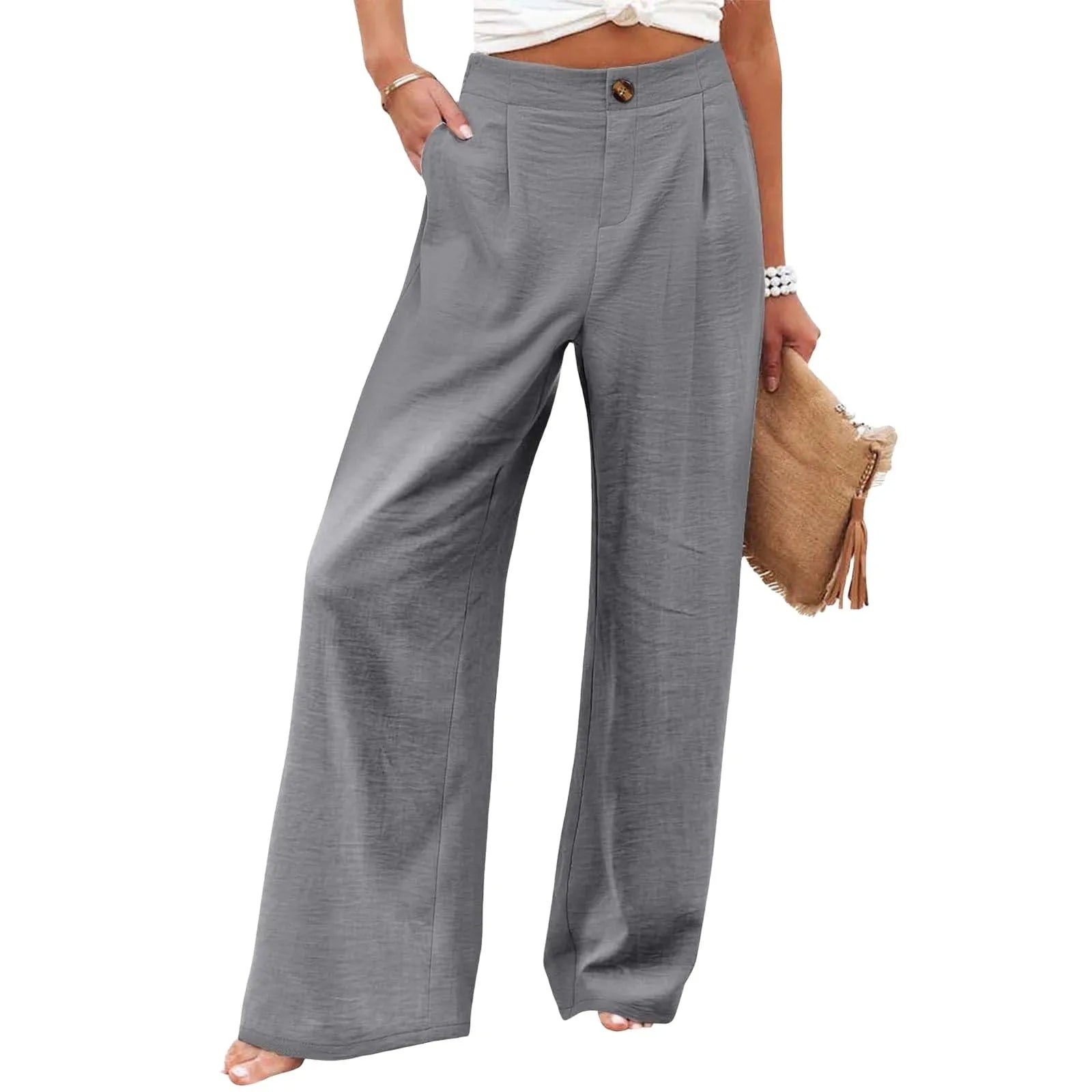 Women Cotton Linen Pants