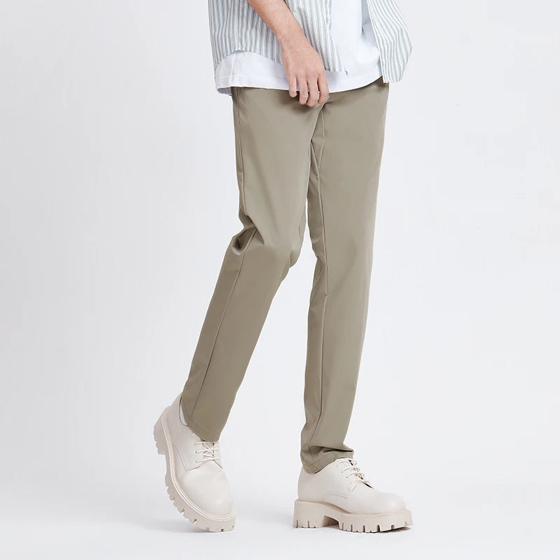Semir Casual Pants Men 2025 Summer New Cool-Sensing Simple Commuter Slim Fit Long Pants