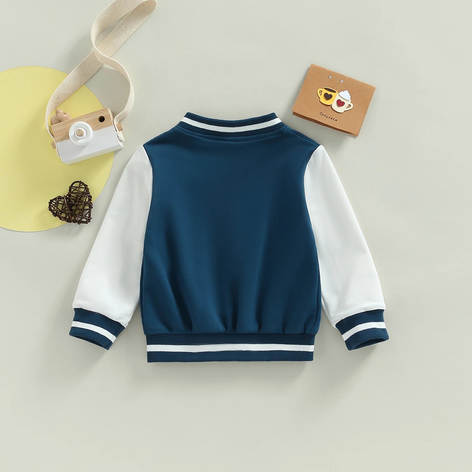 Kids Boy Girl Baseball Jackets