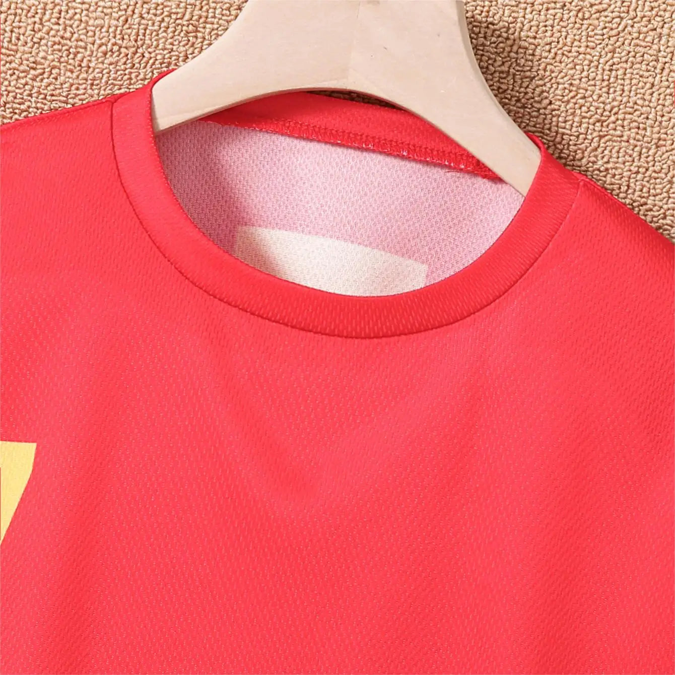 Children Red and Green Football Suit