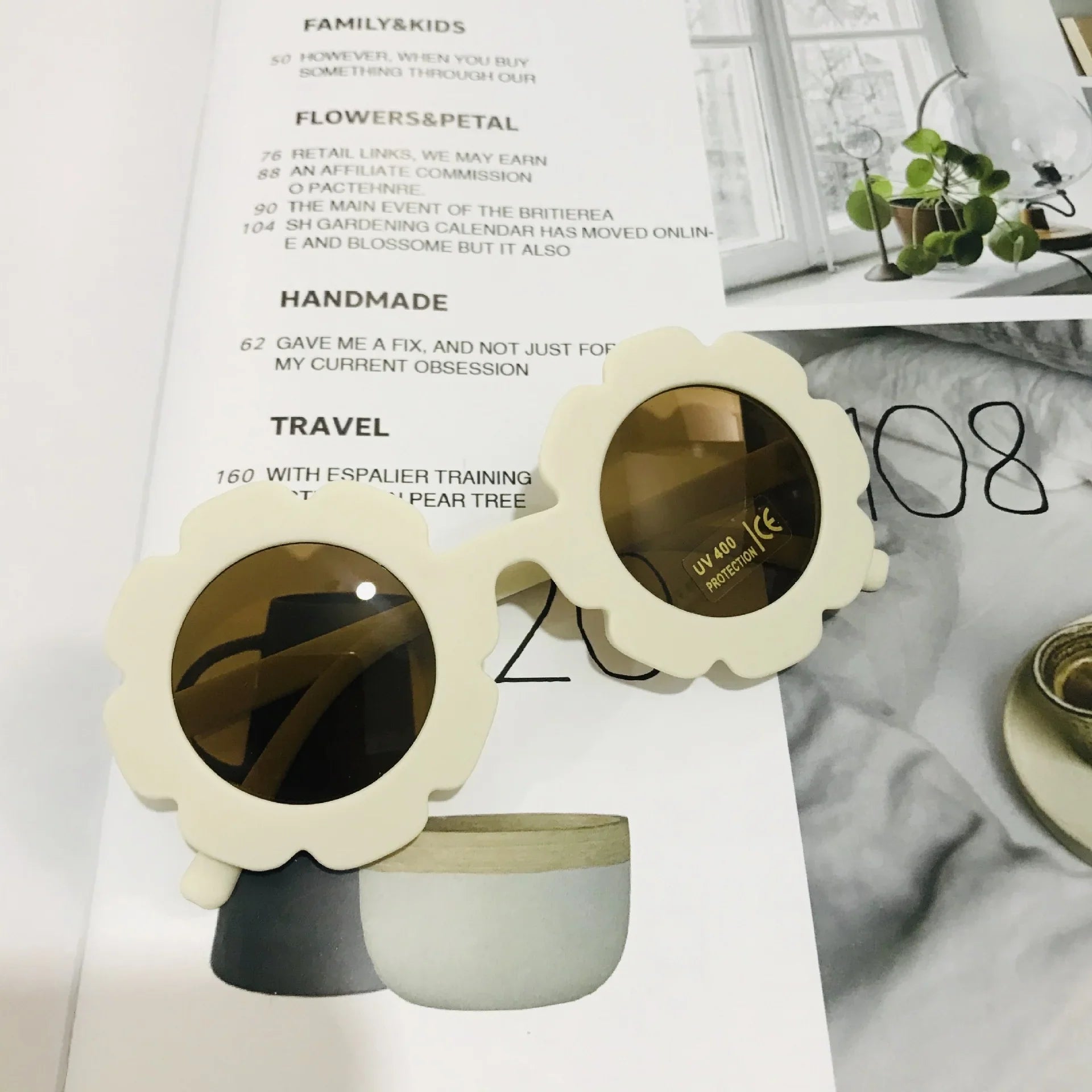 2023 new cute children's frosted glasses  color series baby sunglasses