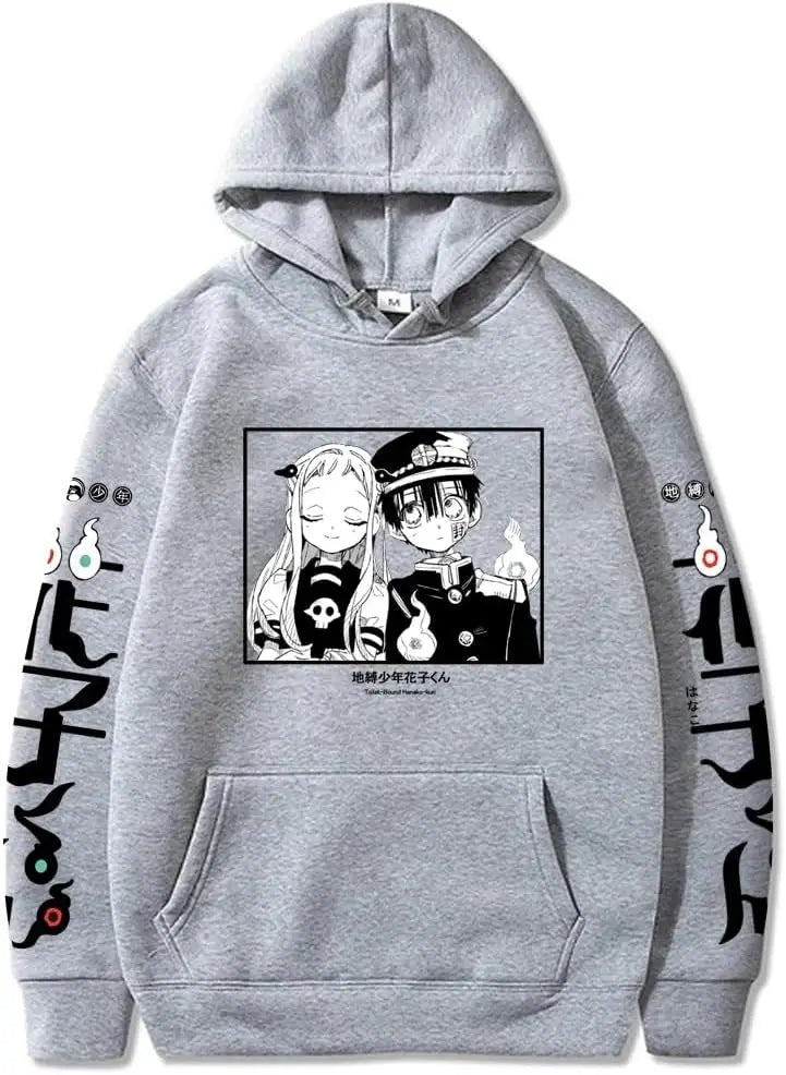 2024 New Toilet Bound Hanako Kun Hoodie Mens Women Kyojuro Rengoku Hooded Sweatshirts Oversize Harajuku Streetwear Clothing