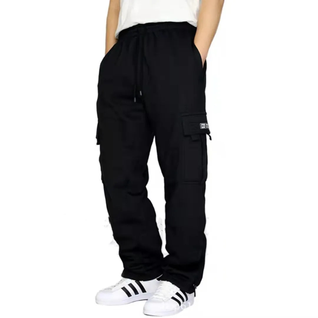 Men's Work Attire Foot Drawstring Leisure Sports Pants