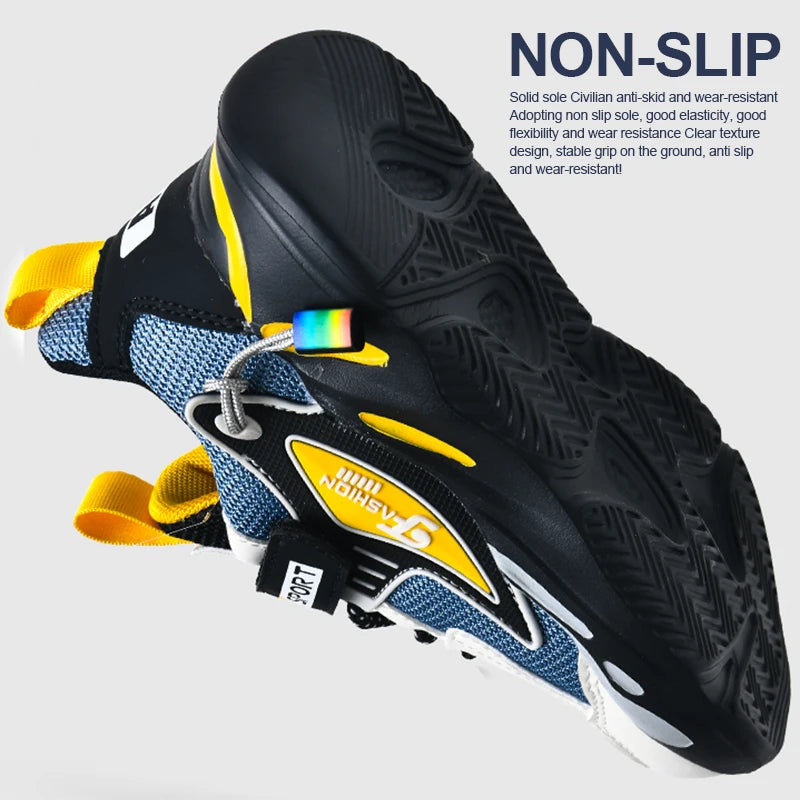 Kids Sneakers Shoes Walking Mesh Breathable Casual Sports For Boys Girls Lightweight Running Tennis Outdoor Children's School