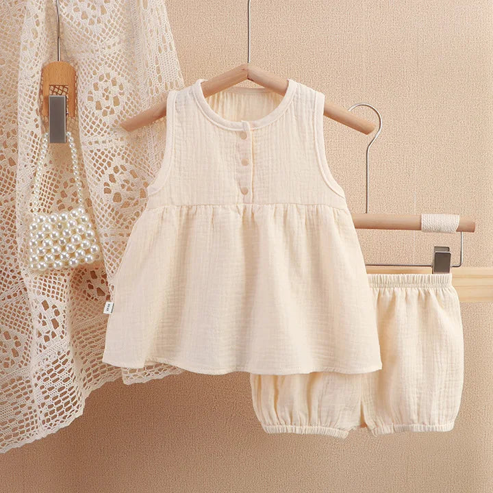 Baby Kids Girls Short Sets