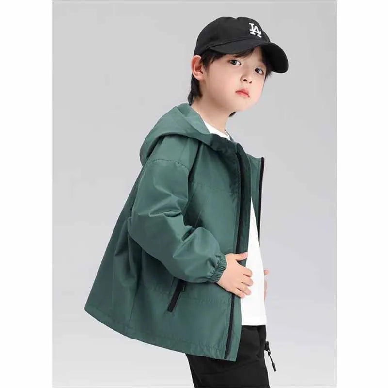 Boys Rushing Waterproof Jacket