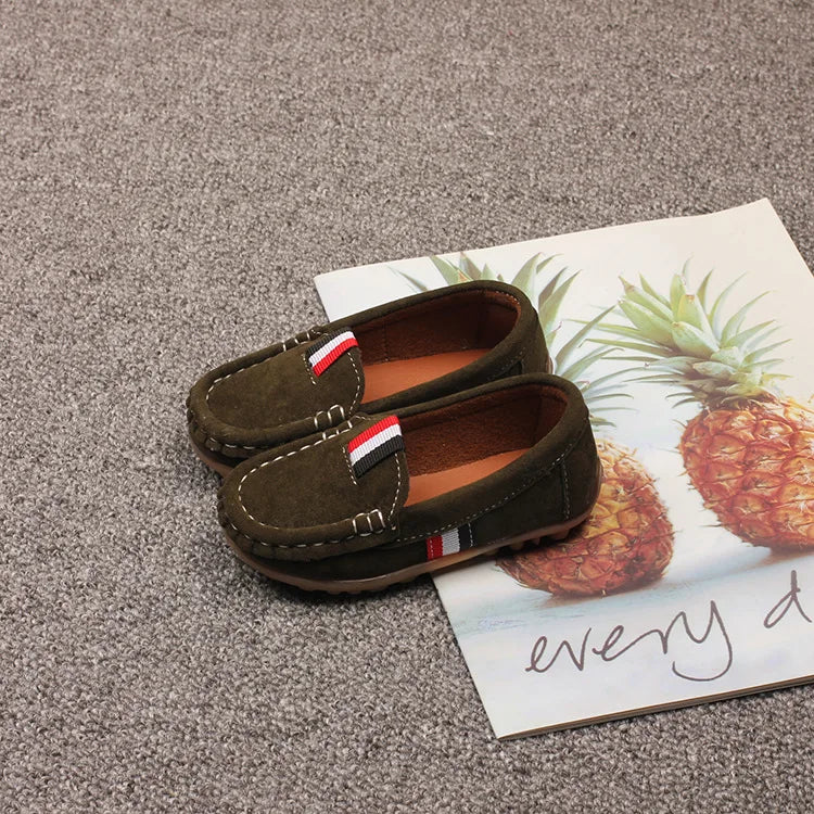 Boys Casual Shoes Kids Slip-on Loafers Children Moccasins Fashion Classic 2024 Spring Autumn Anti-skid Flats for Wedding Party