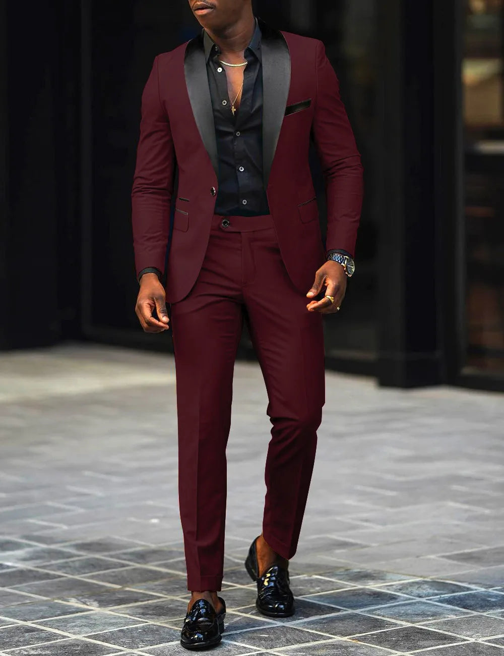 Men's Fashion Business Casual Suit