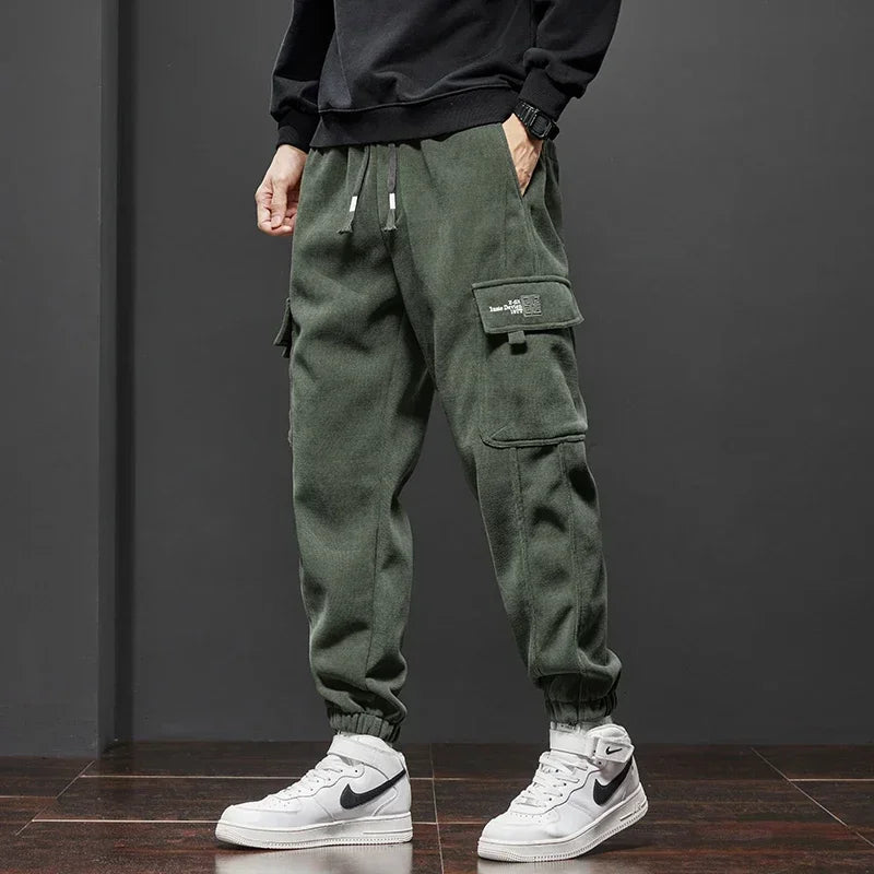 Elastic Waist Casual Pants for Men