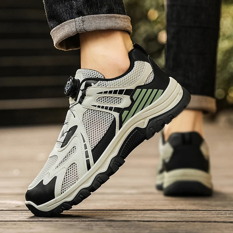 Men's breathable casual sneakers light sports shoes