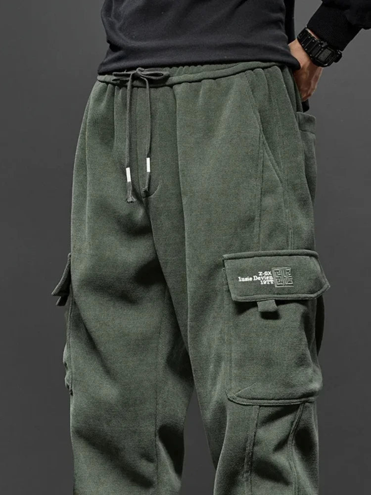 Elastic Waist Casual Pants for Men