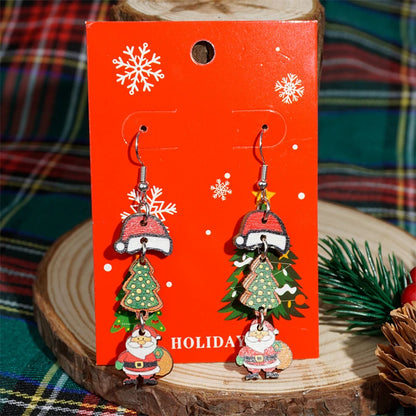Fashion Soldier King Pendant Earrings for Women