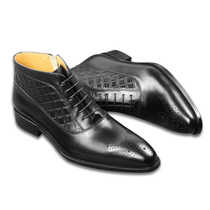 Premium Men's Leather Boots