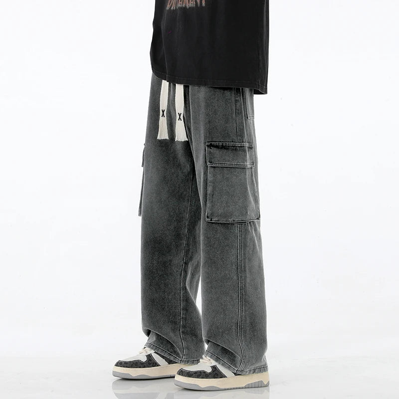 Men's Cargo Baggy Jeans