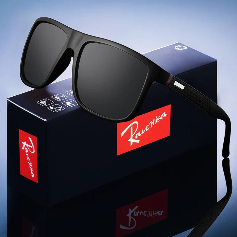 Fashion Vintage Square Sunglasses Men Women Luxury Brand Designer Men's Sun Glasses Driving Fishing UV400 Eyewear Men