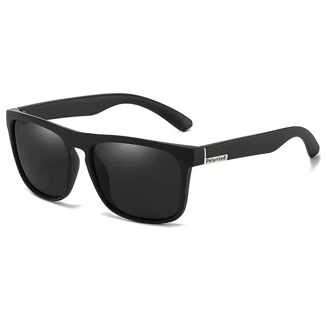 1-4 Paires de Lunettes de Soleil de Sport Polarisées Carrées Classiques pour Homme Monture Légère en PC Anti-UV400 pour Conduite Pêche Cyclisme Unisexe Durabilité