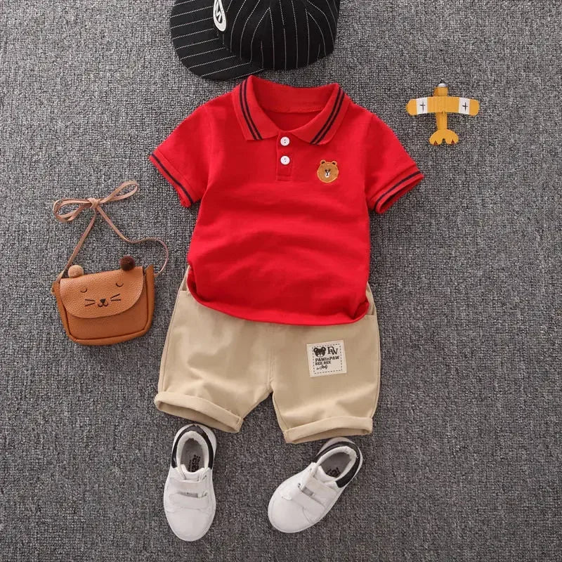 Boys T-shirt Shorts Short sleeve Clothes