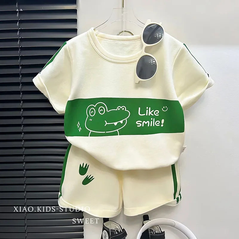 Kids Short Sleeve Suit