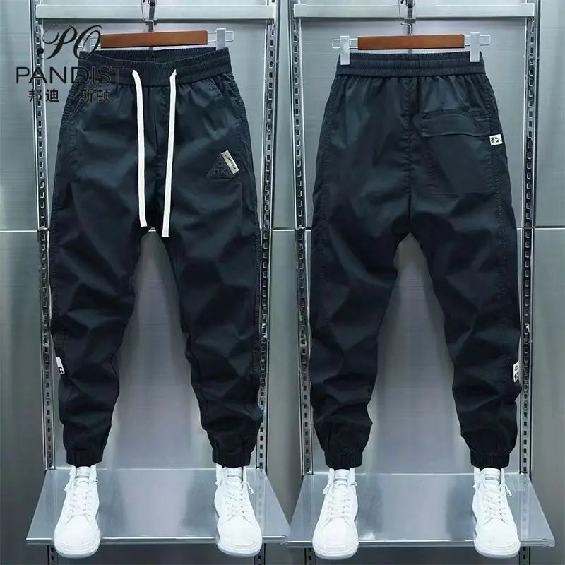 Men's Casual Pants Elastic Waist Tracksuit