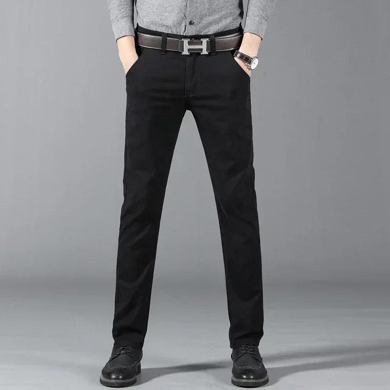 Soft Stretch Cotton 6 Color Office Casual Pants