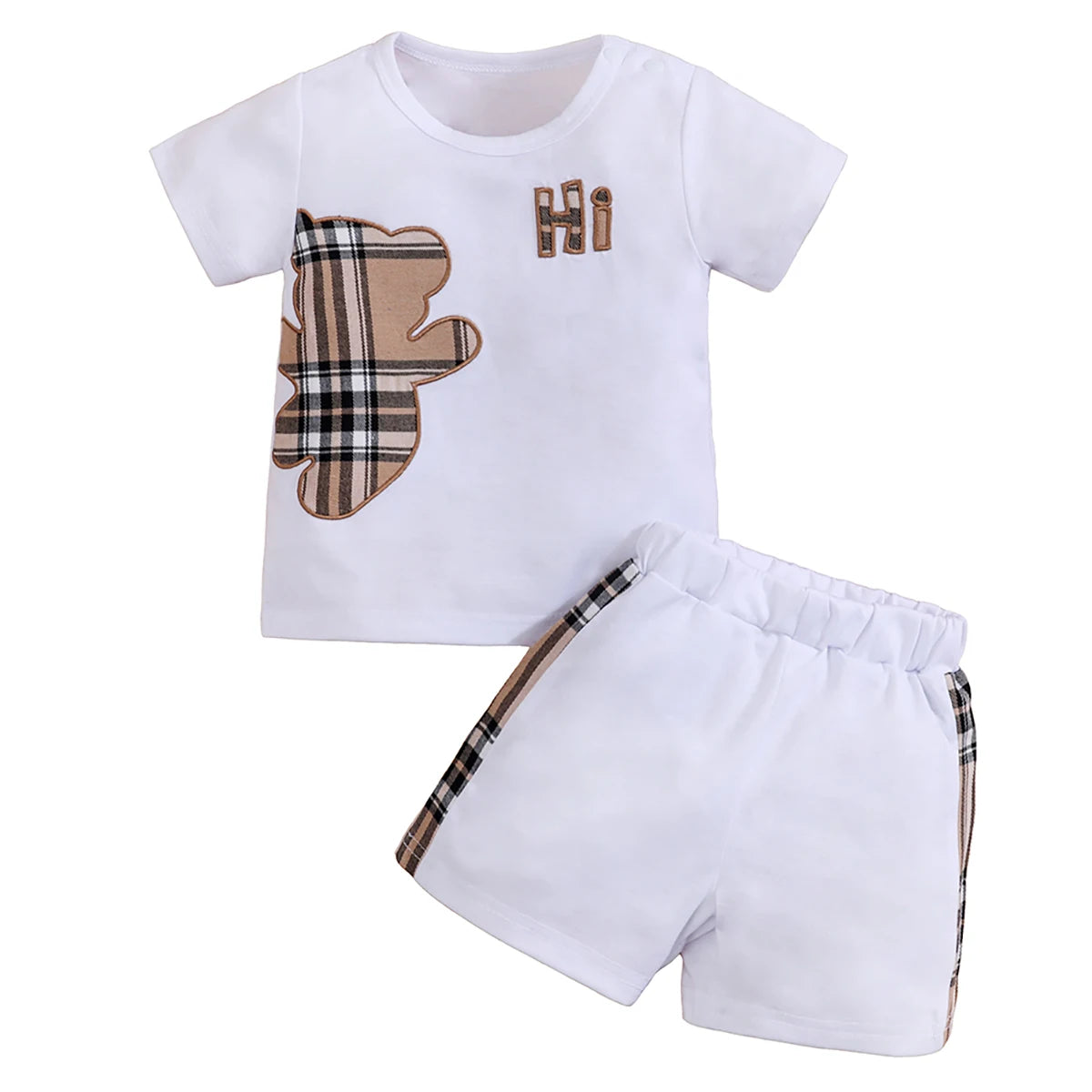 Infant Short Sleeve Tees+Shorts