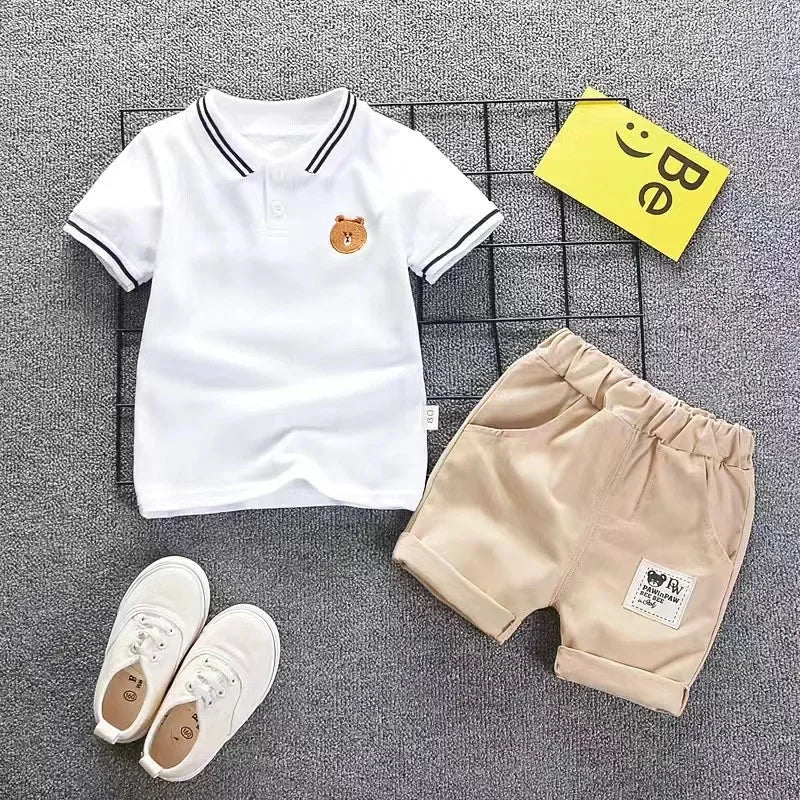 Boys T-shirt Shorts Short sleeve Clothes