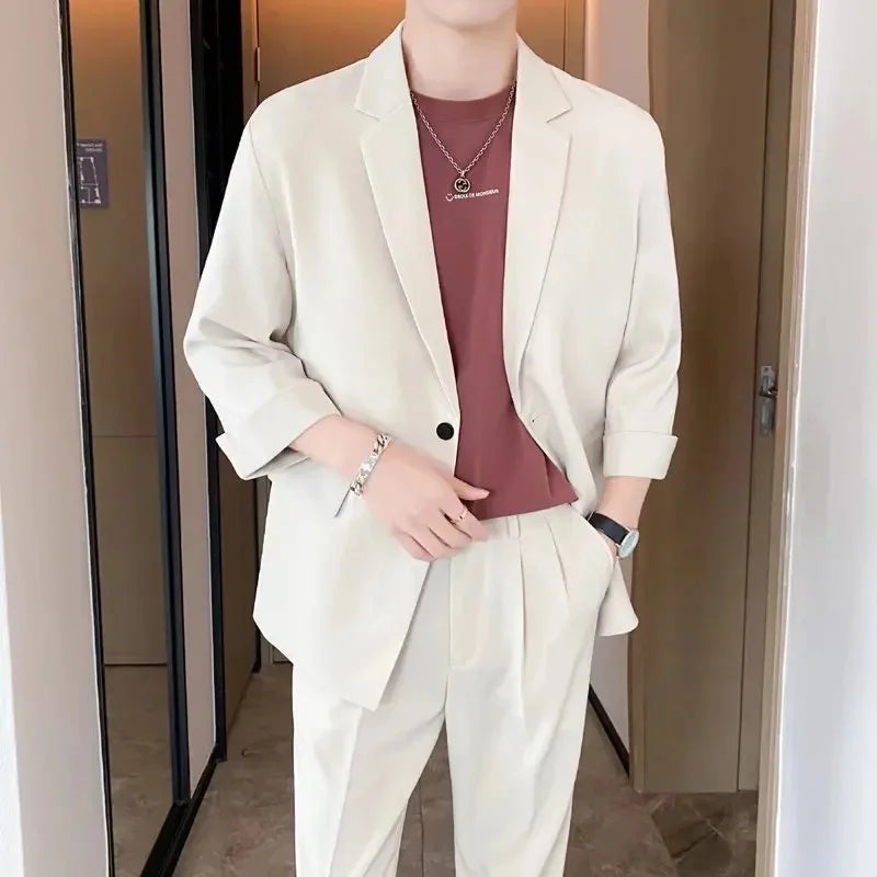 Lightweight Loose-fit Men's Suit