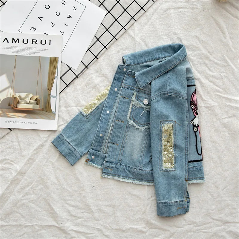 Girls Denim Jacket For Birthday