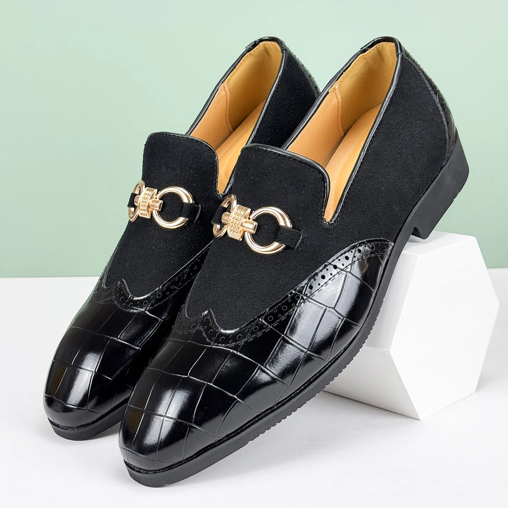 Men's Formal Leather Shoes – Classic Office & Wedding Dress Footwear EU 40–48