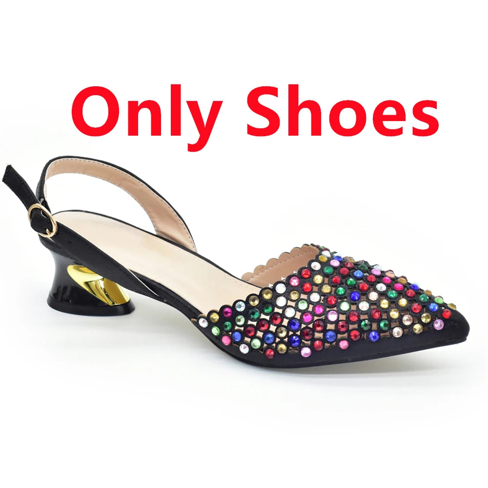 Nigeria Shoe and Bag Wedding Shoes Women Party Pumps