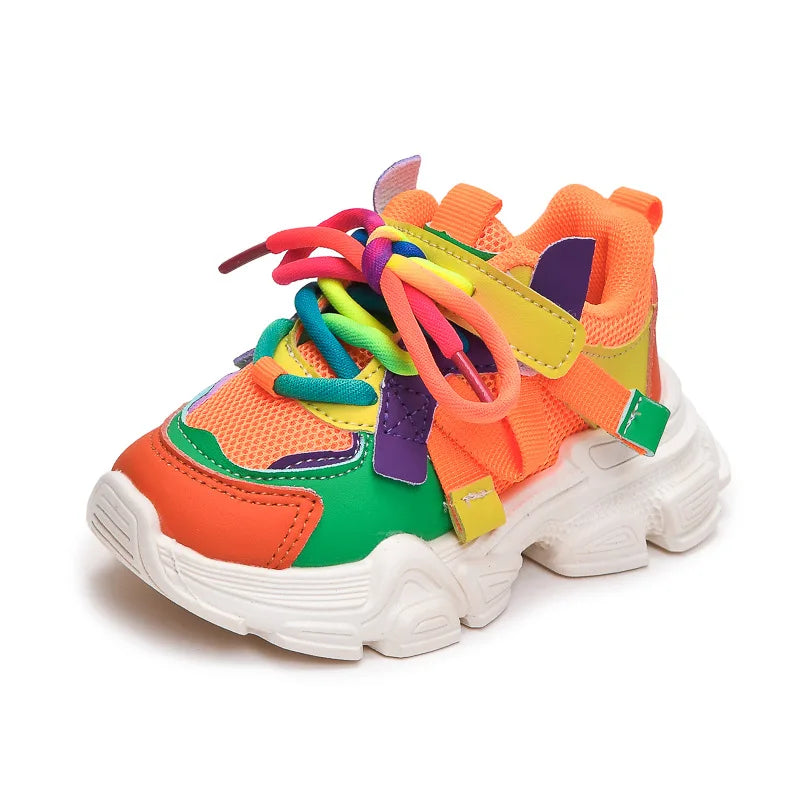 Baby Toddler Shoes For Boys Girls Breathable Mesh Little Kids Casual Sneakers Non-slip Children Sport Shoes