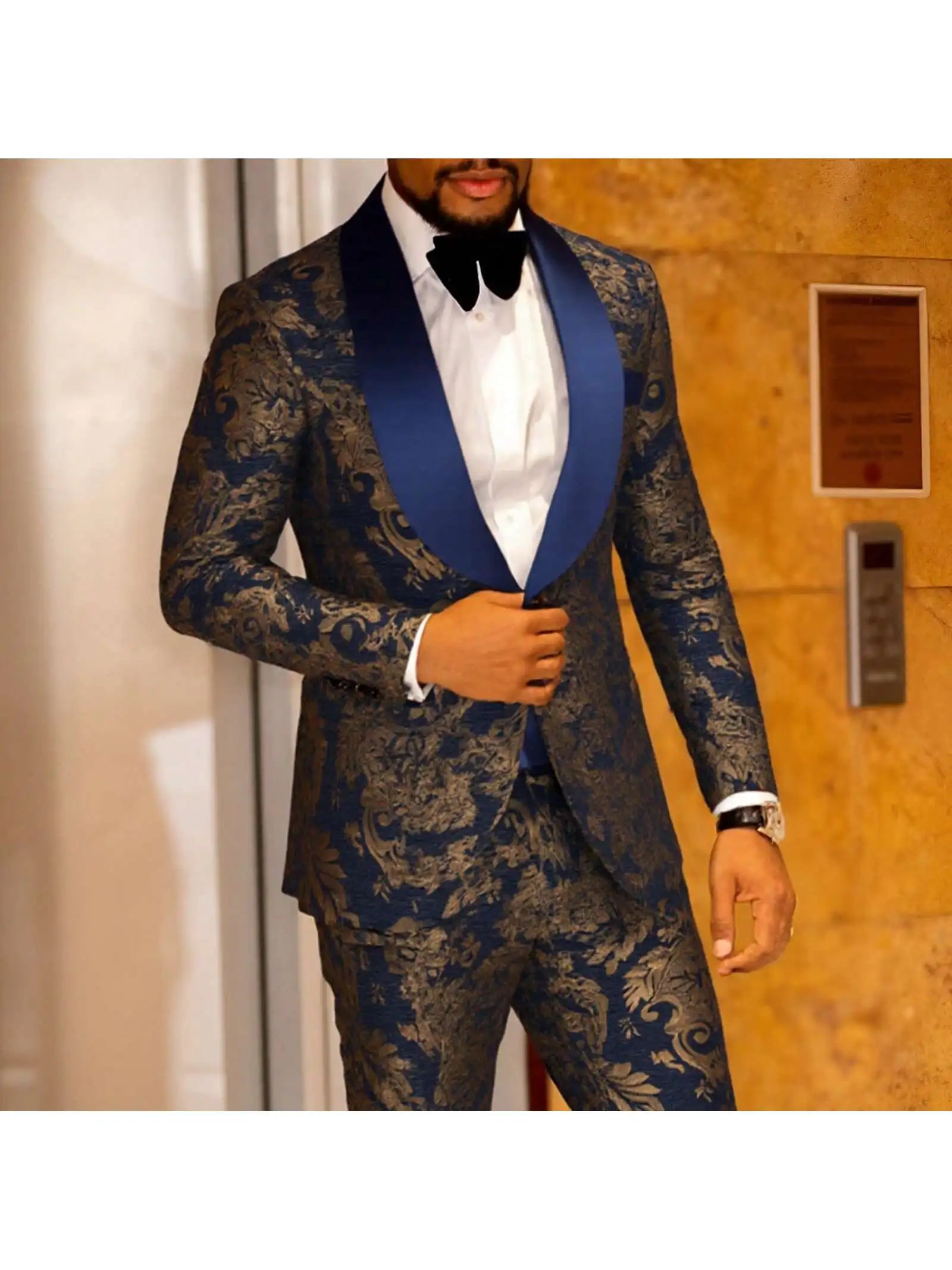 Mens Wedding Party Prom Suit Set
