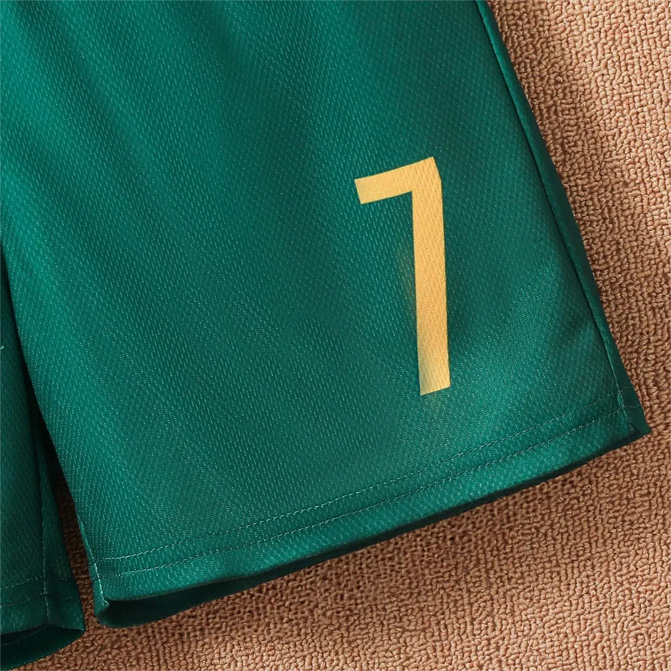Children Red and Green Football Suit