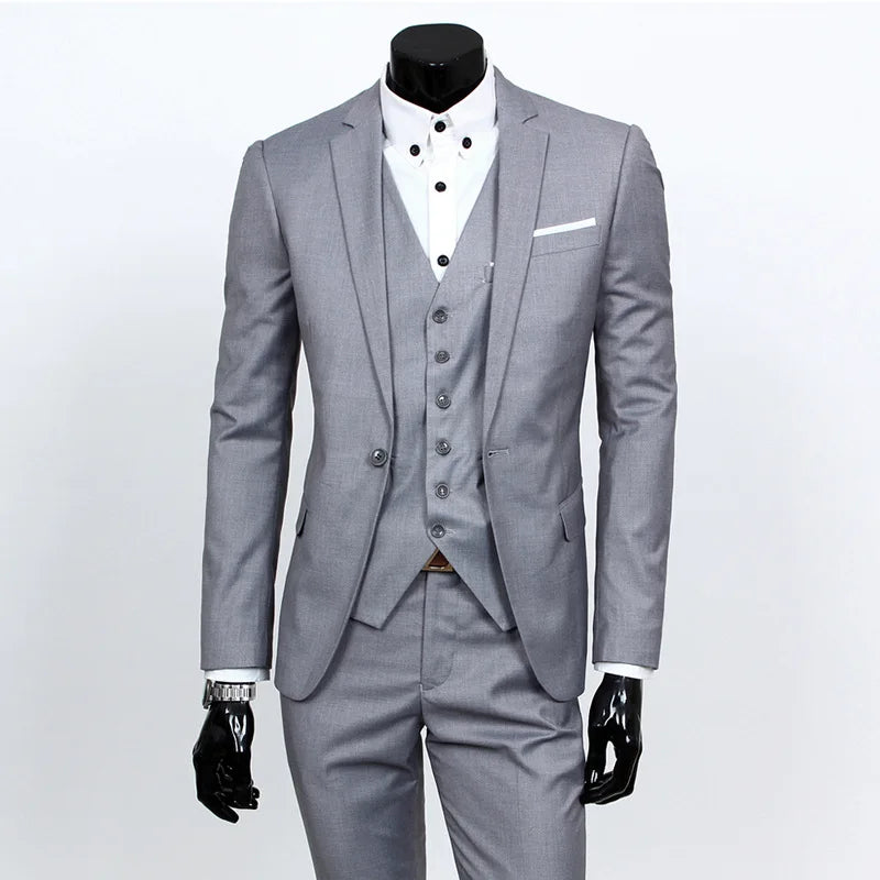 Men's Trendy Slim Business Suits