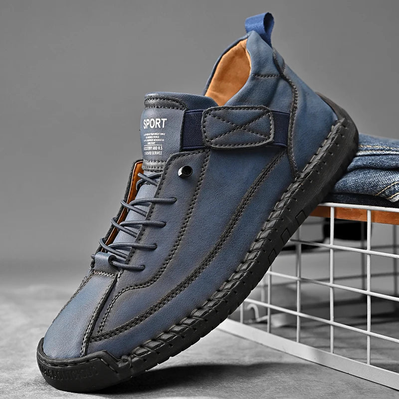 Handmade Leather Men Casual Loafers
