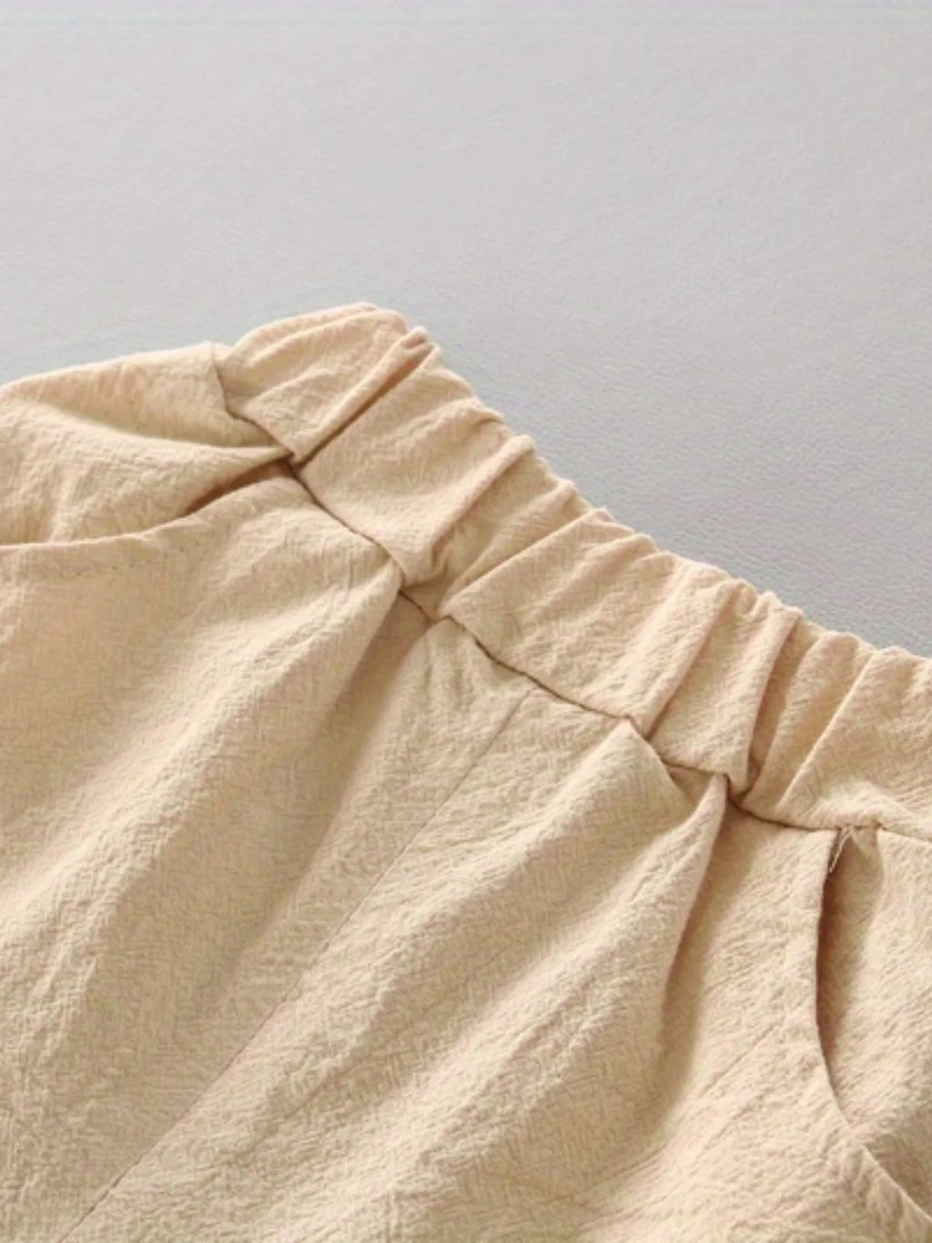 Infant and toddler short sleeved shorts