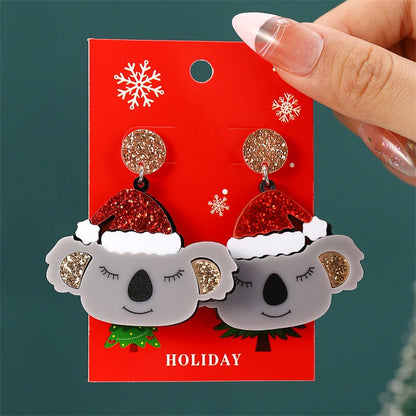 Fashion Soldier King Pendant Earrings for Women