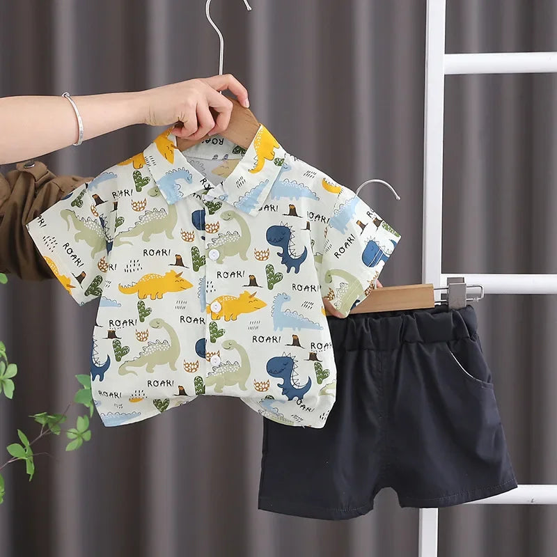 Boys T-shirt Shorts Short sleeve Clothes