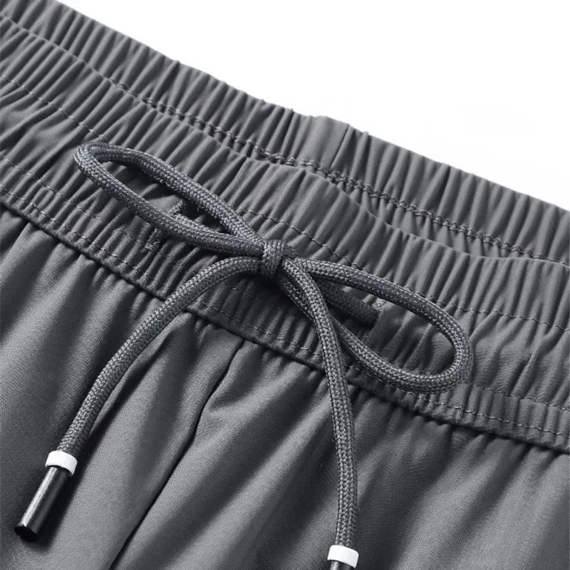 Men Plus Size Sweatpants Fashion Casual Stretch Pants