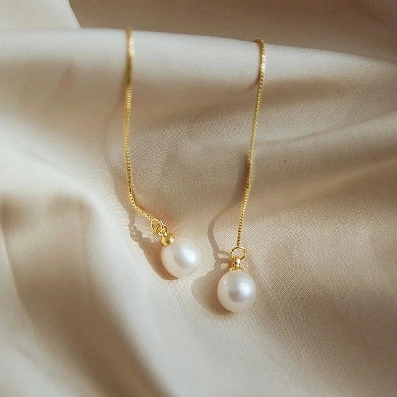 Dainty Long Hanging Earrings For Women