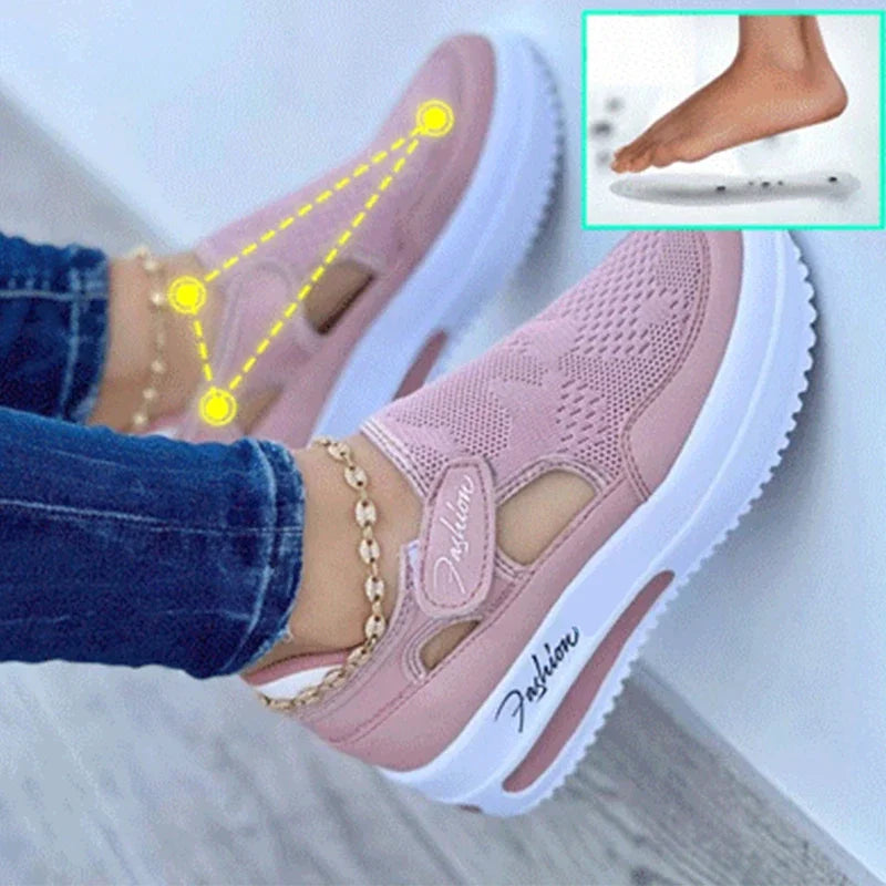 Sneakers Women Shoes Woman Tennis Shoes Canvas Shoe Female Casual Shoes Ladies Sport Shoes Platform Sneaker Hollow Out Shoes