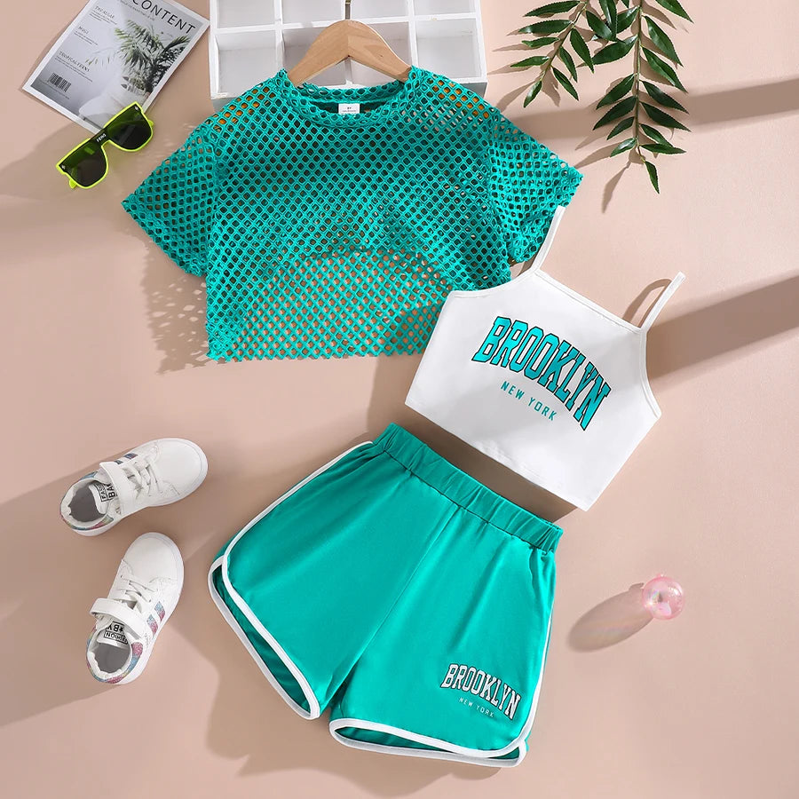 Girls' fashion 3-piece set