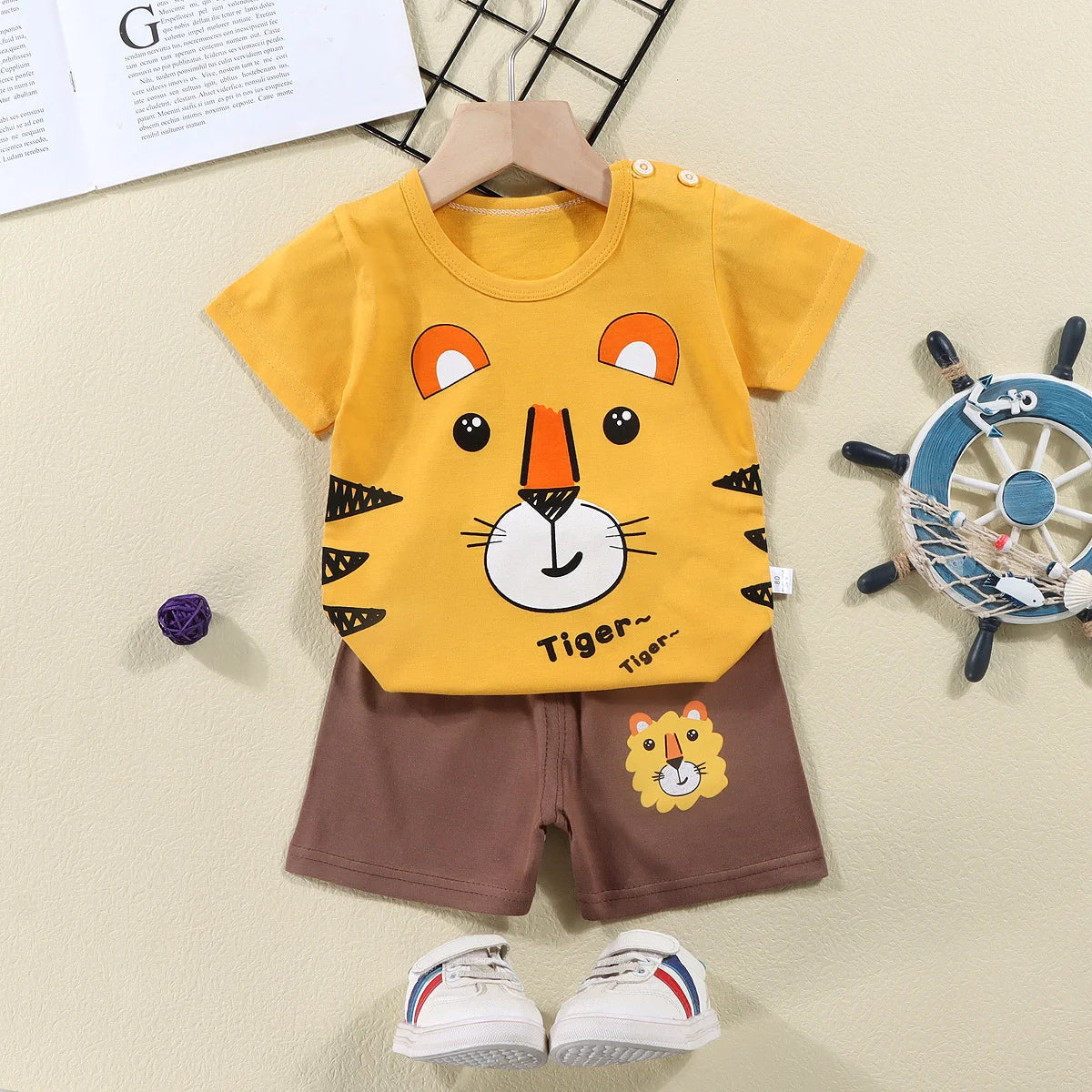 Boys Girl T-shirt Shorts
