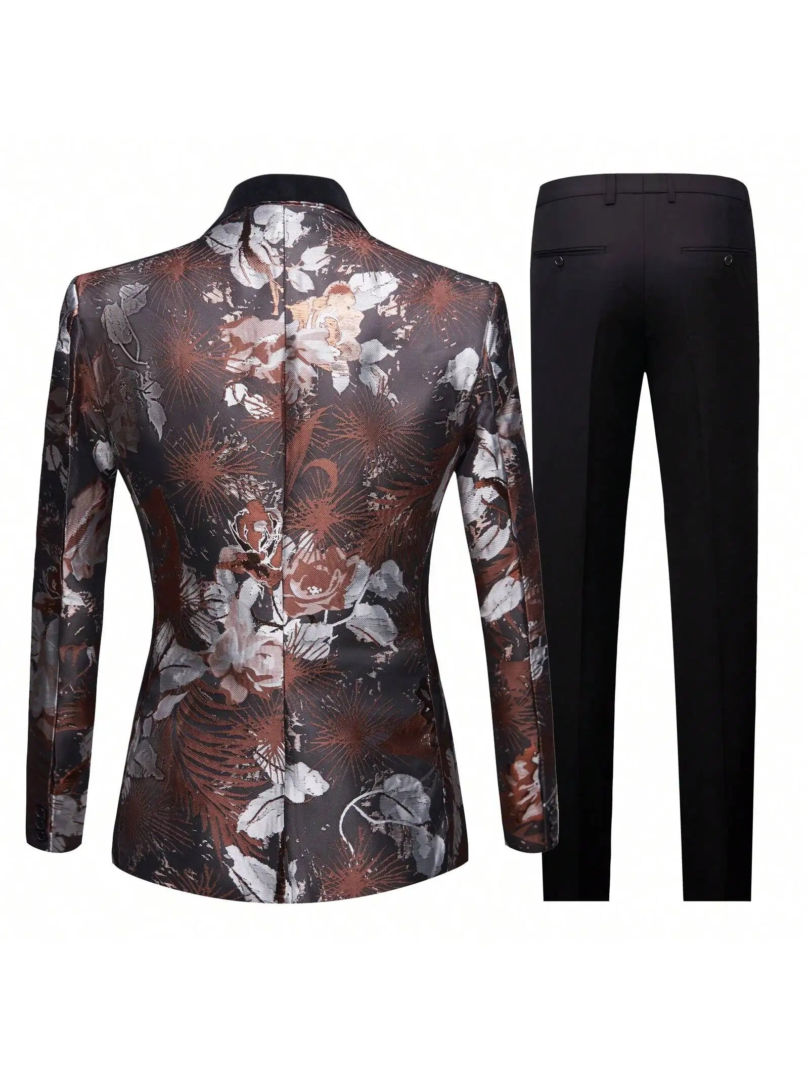 Men’s Slim Fit One Button Tuxedo Suit