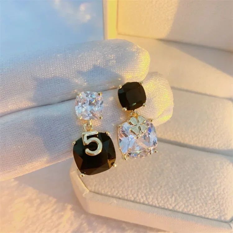 Luxury Quality Jewelry Zircon Delicate Pendant Earrings for Women