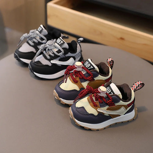 1-3 Years Children Casual Shoes Spring Autumn Little Kids Shoes Toddler Sneakers Soft Breathable Mesh Boys Girls Sport Shoes