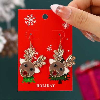 Fashion Soldier King Pendant Earrings for Women